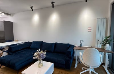 Аренда светлой 2-комнатной квартиры, 52 м², Белград, Сербия